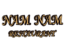 NAM NAM RESTAURANT logo.